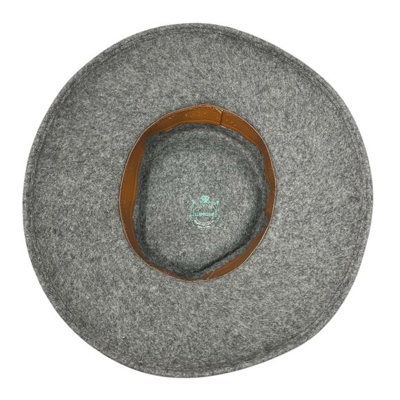 1960s Gray Wool Halo Hat Back Bow Faux Pearl Hat Pin Jackie O Mid Century main image 5